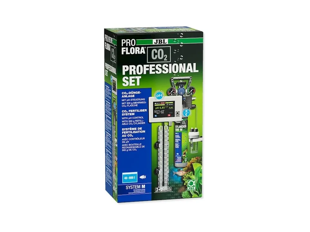 JBL Sada hnojícího zařízení PROFLORA CO2 PROFESSIONAL SET M, pro akvária 40-600 l Ihned K Objednání