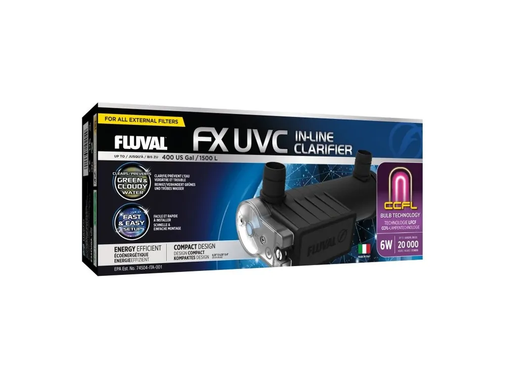 FLUVAL FX UVC sterilizátor - UV lampa 6W Dokud Zásoby Vydrží