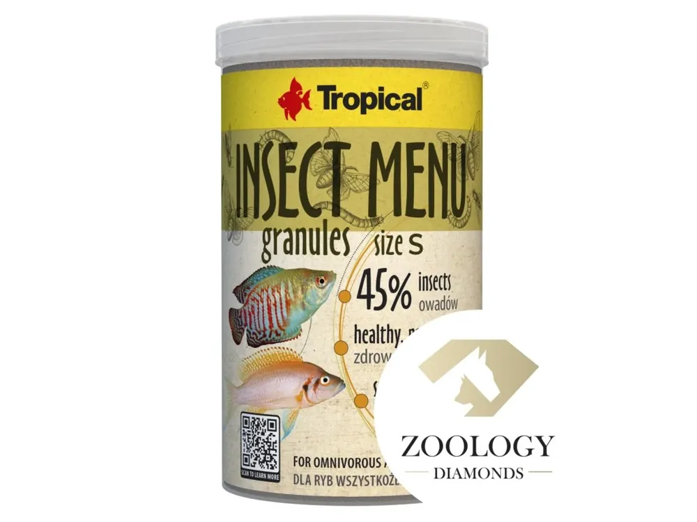 Autentický TROPICAL INSECT MENU GRANULES S 1000ml/540g