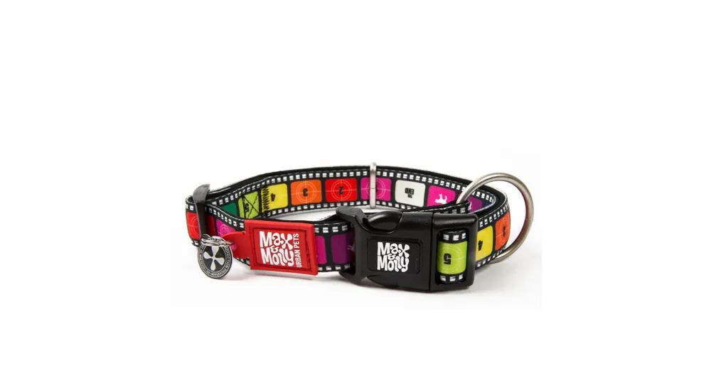 Výhodná Nabídka Obojek pro psy Max & Molly Smart ID obojek polostahovací, Movie, Velikost XS
