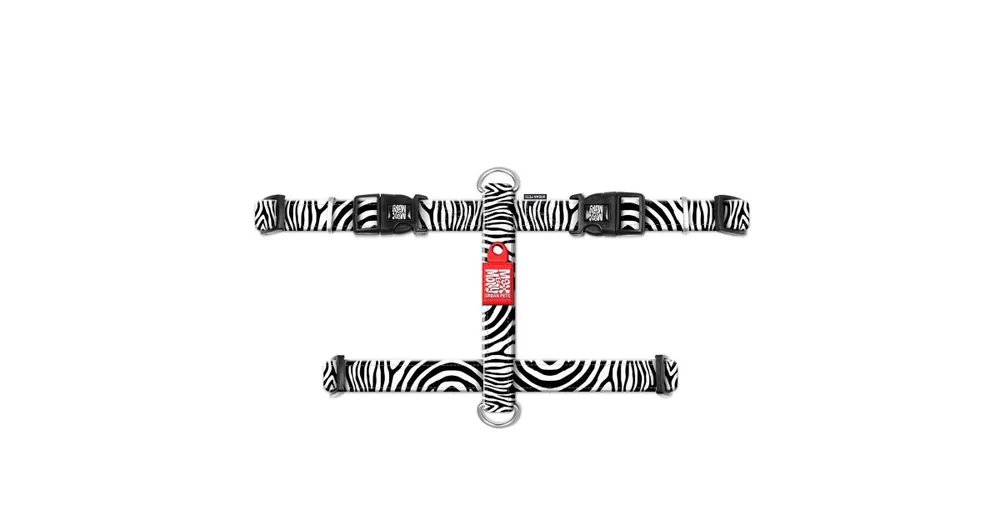 Postroj pro psa Max & Molly H Postroj, Zebra, Velikost L Omezená Nabídka