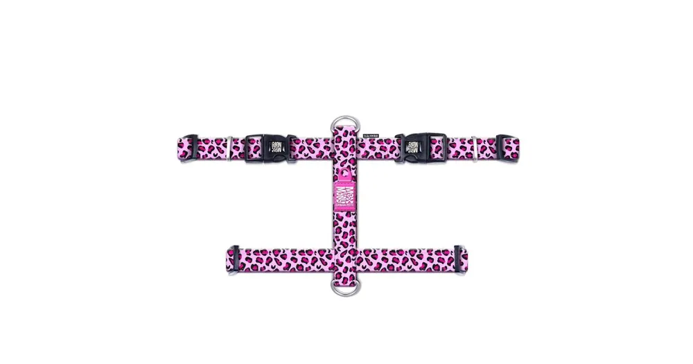 Postroj pro psa Max & Molly H Postroj, Leopard Pink, Velikost M Speciální Cena