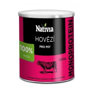 Odeslání Ihned Nativia Konzerva hovězí svalovina 800g