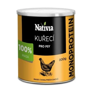 Hit Sezóny Nativia Konzerva kuřecí svalovina 800g