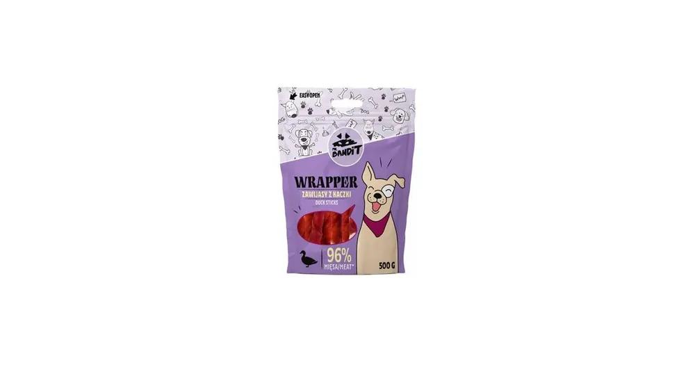 VetExpert Mr.Bandit pochoutka WRAPPER tyč.kachna 500g Cenová Bomba