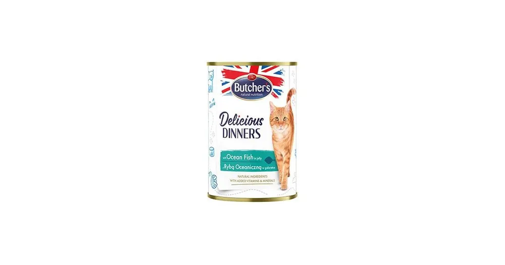 Víkendová Akce Butcher‘s Cat Delicious moř.ryby v želé konz. 400g