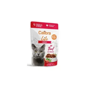 Calibra Cat Life kapsa Adult Beef in gravy 85g Cenová Bomba