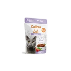 Calibra Cat Life kapsa Adult Veal in gravy 85g Výhodná Nabídka