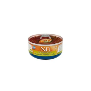 N&D CAT PUMPKIN Adult Boar & Apple 70g Vrácení Zdarma