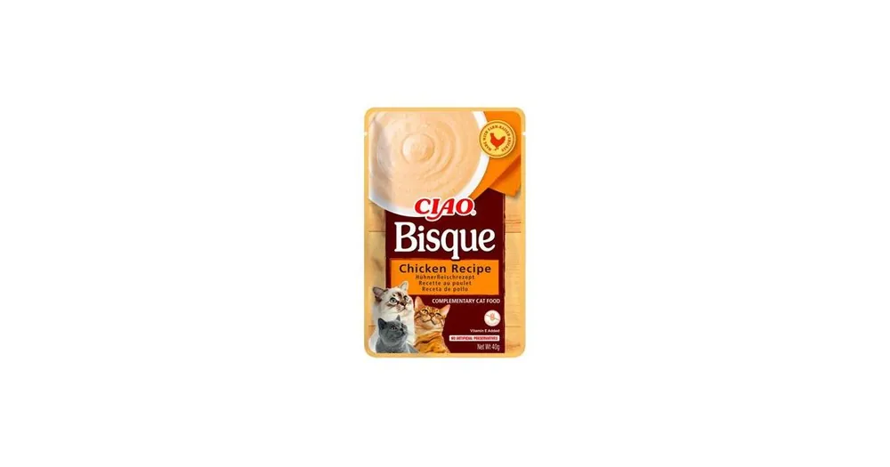 Omezená Nabídka Churu Cat CIAO Bisque Chicken Recipe 40g