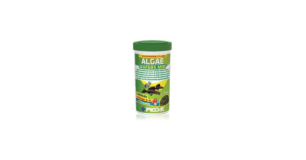 Vysoce Kvalitní Krmivo pro ryby Prodac Algae Wafers Mini 50g