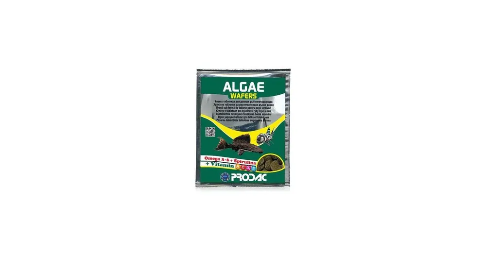 Autentický Krmivo pro ryby Prodac Algae Wafers 15g
