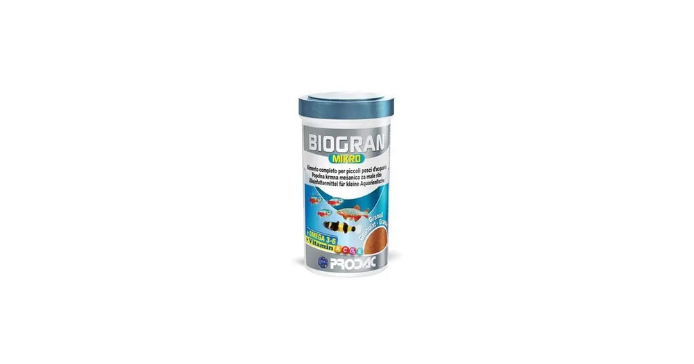Autentický Krmivo pro ryby Prodac Biogran Mikro 50g
