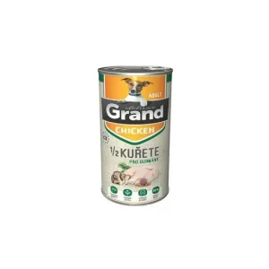 Expresní Doručení GRAND konz. deluxe pes kuřecí s 1/2 kuřete adult 1300g