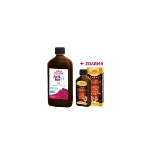 Akce Vitar Veterinae ArtiVit Sirup 500ml + lososový olej 200ml Zdarma!