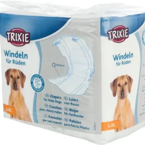 Trixie Papírové pleny pro psy L-XL 60-80cm 12ks/bal Akční Nabídka