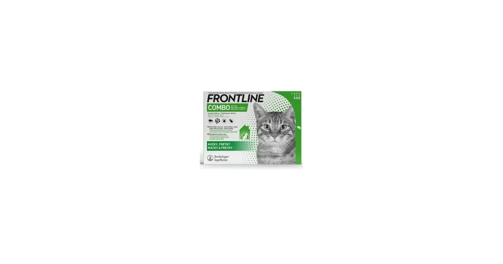 Vrácení Zdarma FRONTLINE COMBO spot-on pro kočky - 3x0,5ml