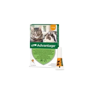 Advantage pro malé kočky a králíky 40mg 4x0,4ml Nová Kolekce