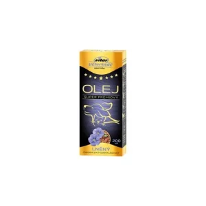 Výprodej Vitar Veterinae Lněný olej 200ml