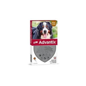 Originální Advantix Spot On 1x6ml pro psy 40-60kg (1pipeta)