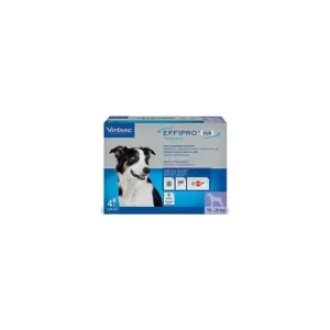 Cenově Výhodný Effipro DUO Dog M (10-20kg) 134/40 mg, 4x1,34ml