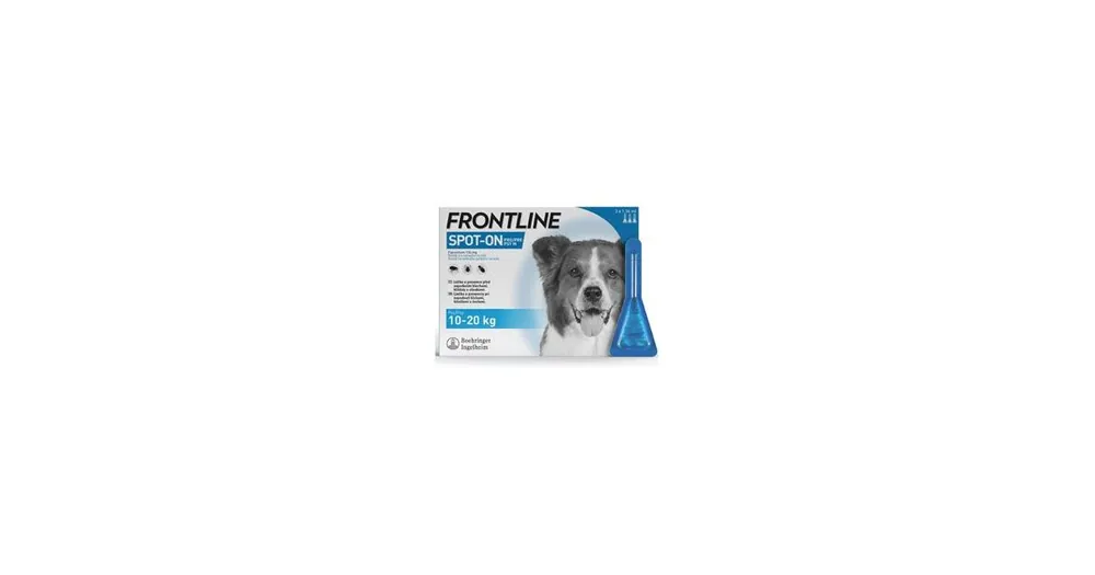 FRONTLINE SPOT ON pro psy M (10-20kg) - 3x1,34ml Sezónní Sleva