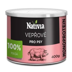 Odeslání Ihned Nativia Konzerva vepřová svalovina
