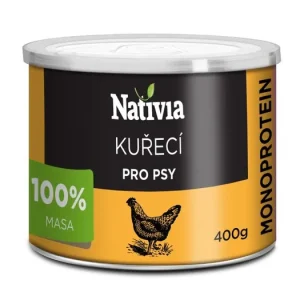 Dokud Zásoby Vydrží Nativia Konzerva kuřecí svalovina