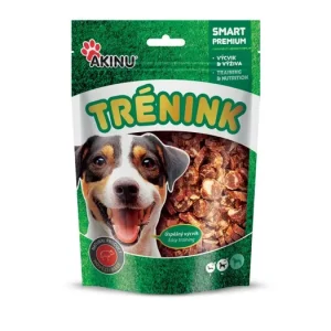 Akinu Trénink hovězí lupínky s treskou 120g Rychlé Dodání