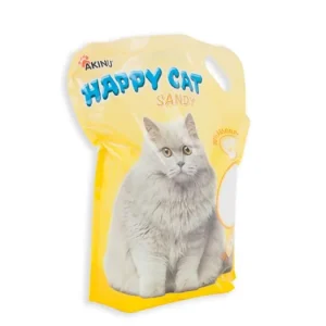 Akinu Podestýlka Happy cat 7,2 l Sandy jemný Ihned K Objednání