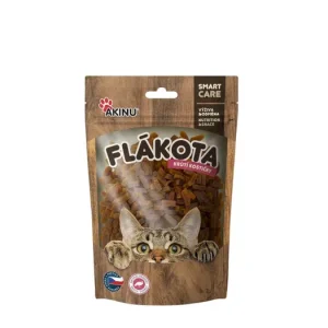 Akinu Flákota krůtí kostičky pro kočky 70g Značkový