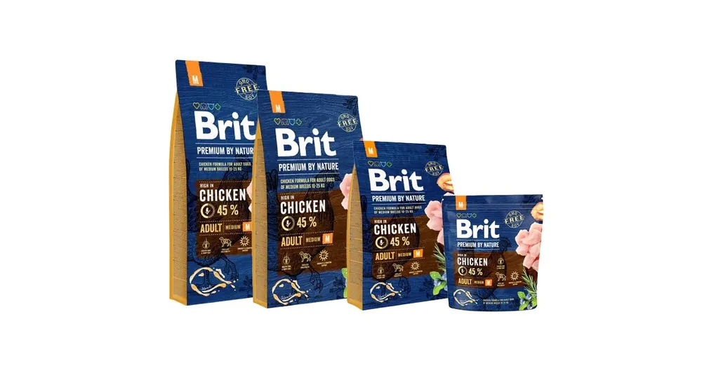 Brit Premium by Nature Dog Adult M Akční Nabídka
