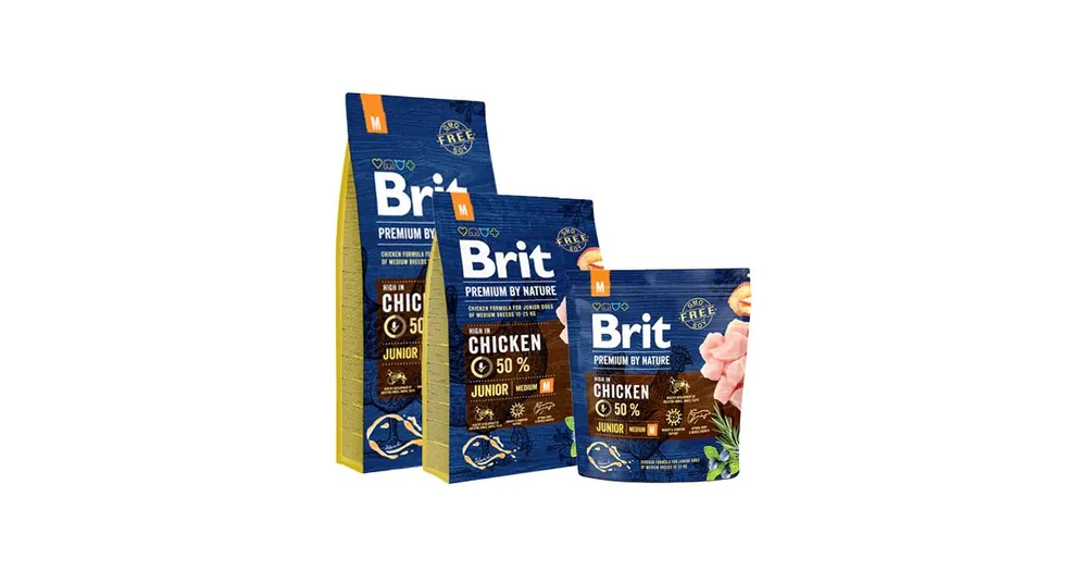 Brit Premium by Nature Dog Junior M Horká Nabídka