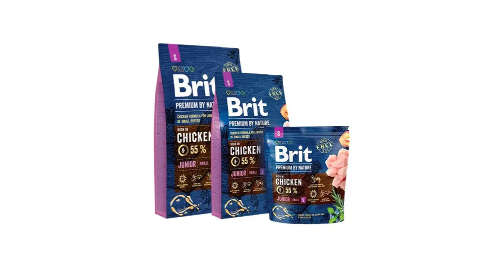 Levný Brit Premium by Nature Dog Junior S