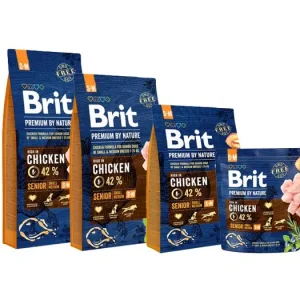 Ihned K Objednání Brit Premium by Nature Dog Senior S+M