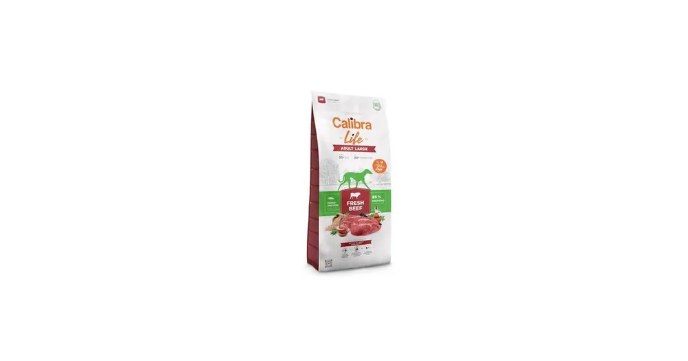 Zlevněný Calibra Dog Life Adult Large Fresh Beef 2,5kg