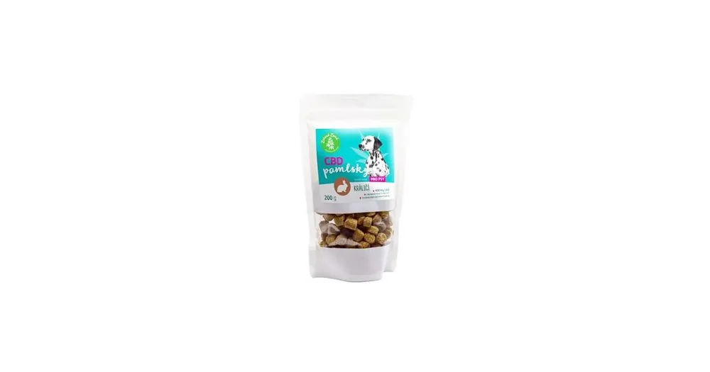 CBD pamlsky pro psy králičí 200g Finální Výprodej