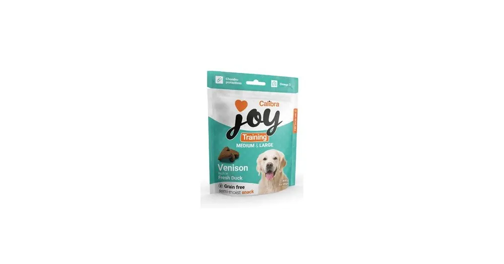 Calibra Joy Dog Training M&L Venison&Duck 300g Akce