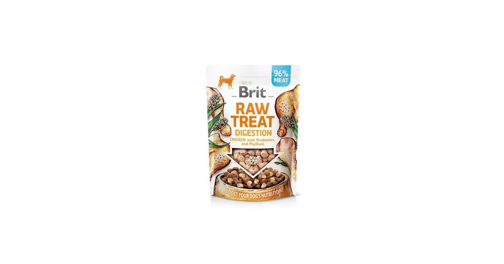Finální Výprodej Brit Raw Treat Digestion, Chicken 40g