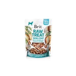 Super Cena Brit Raw Treat Skin&Coat, Fish&Chicken 40g