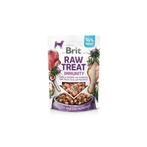 Brit Raw Treat Immunity, Lamb&Chicken 40g Aktuální