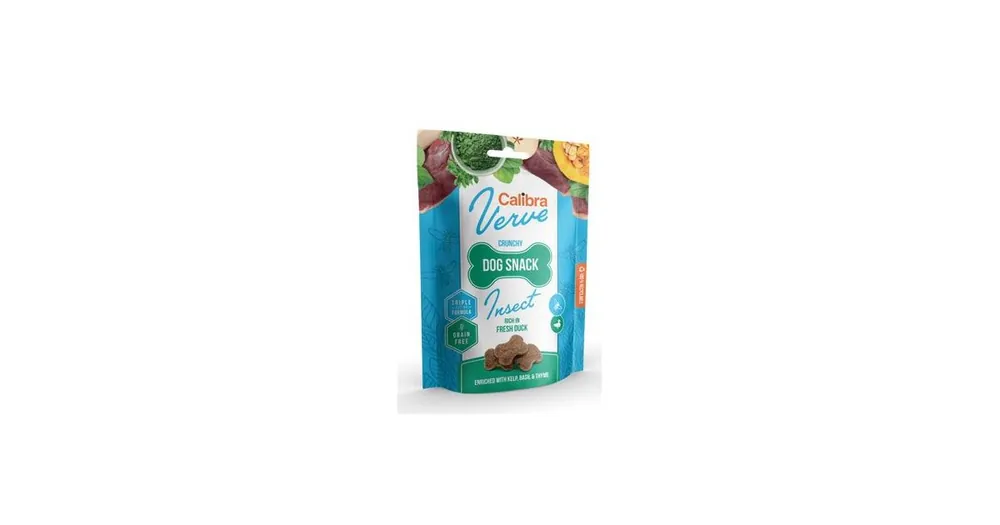 Calibra Dog Verve Crunchy Snack Insect&Fresh Lamb 150g Autentický