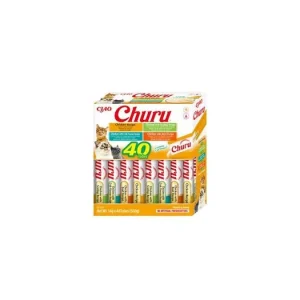 Tovární Cena Churu Cat BOX Chicken Variety 40x14g