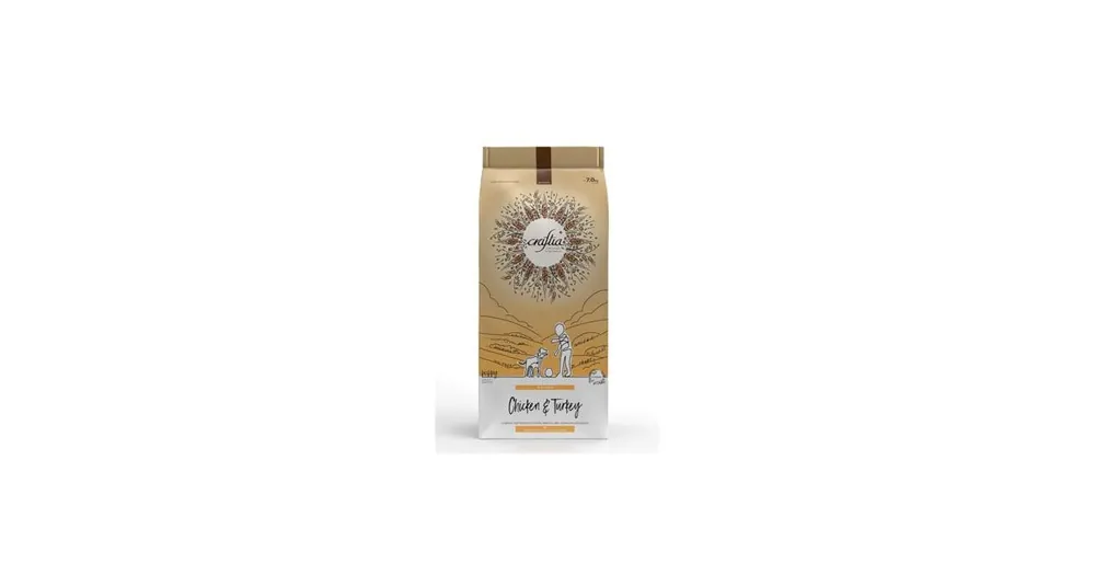 Horká Nabídka Kraftia CRAFTIA NATURA DOG Puppy M/L Chick & Turk. 2kg