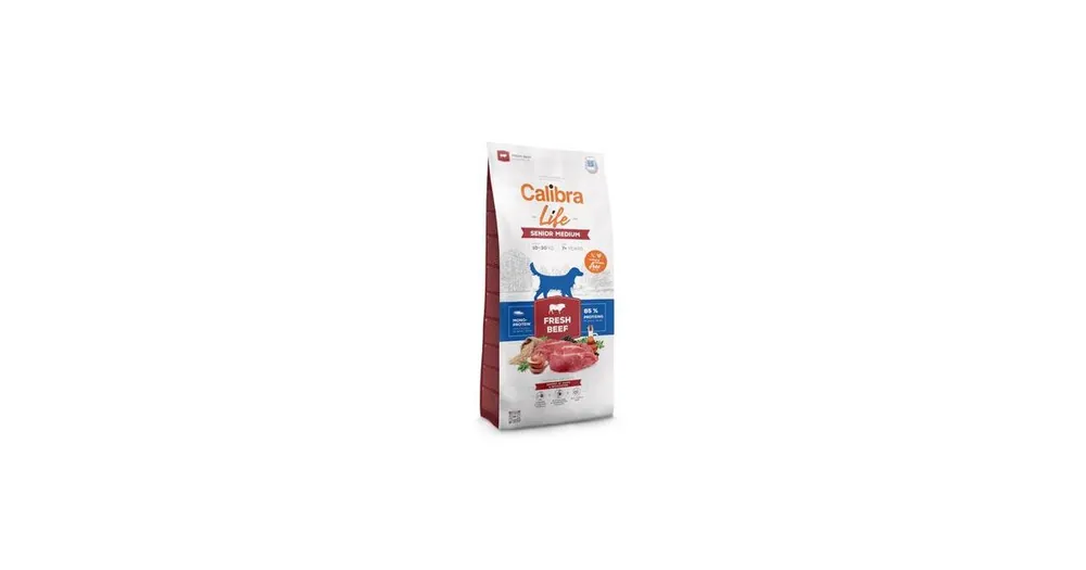 Calibra Dog Life Senior Medium Fresh Beef 12kg Cenově Výhodný