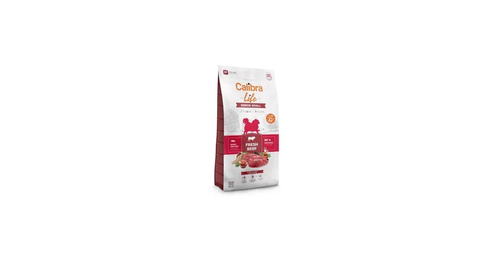Calibra Dog Life Senior Small Fresh Beef 6kg Autentický