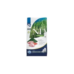 Aktuální N&D SPIRULINA DOG Puppy M/L Lamb & Wolfberry 2kg