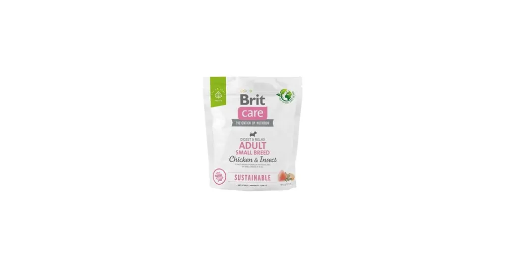 Brit Care Dog Sustainable Adult Small Breed 1kg Poslední Šance
