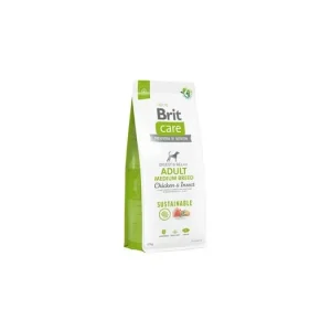 Brit Care Dog Sustainable Adult Medium Breed 12kg Objednat Nyní