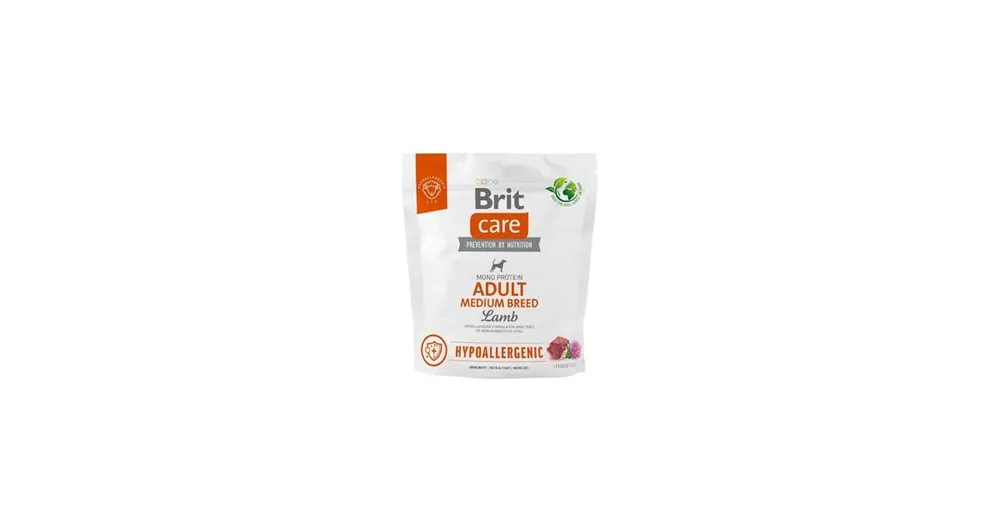 Brit Care Dog Hypoallergenic Adult Medium Breed 1kg Vysoce Kvalitní